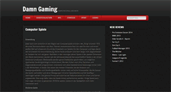 Desktop Screenshot of damn-gaming.com